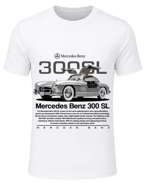 Луксозна тениска с история : Мерцедес СЛ-300